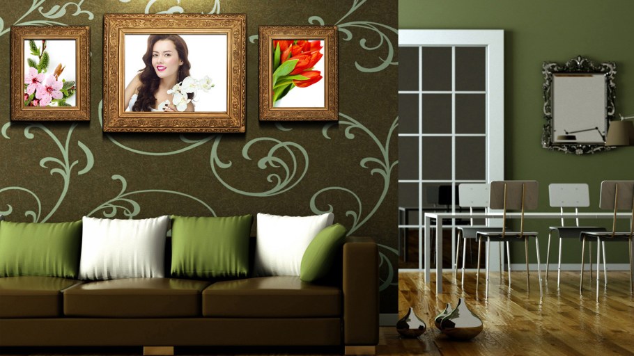 Панно на стену над диваном