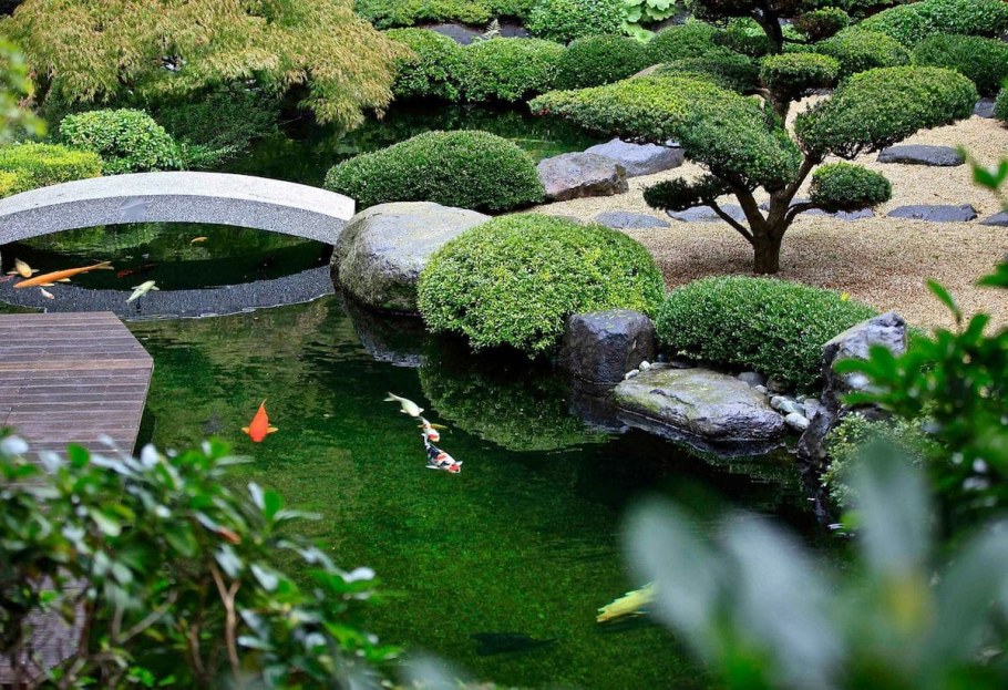 Ландшафтный пейзажный сад Японии