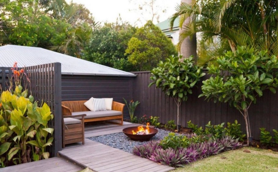 Зона отдыха на участке