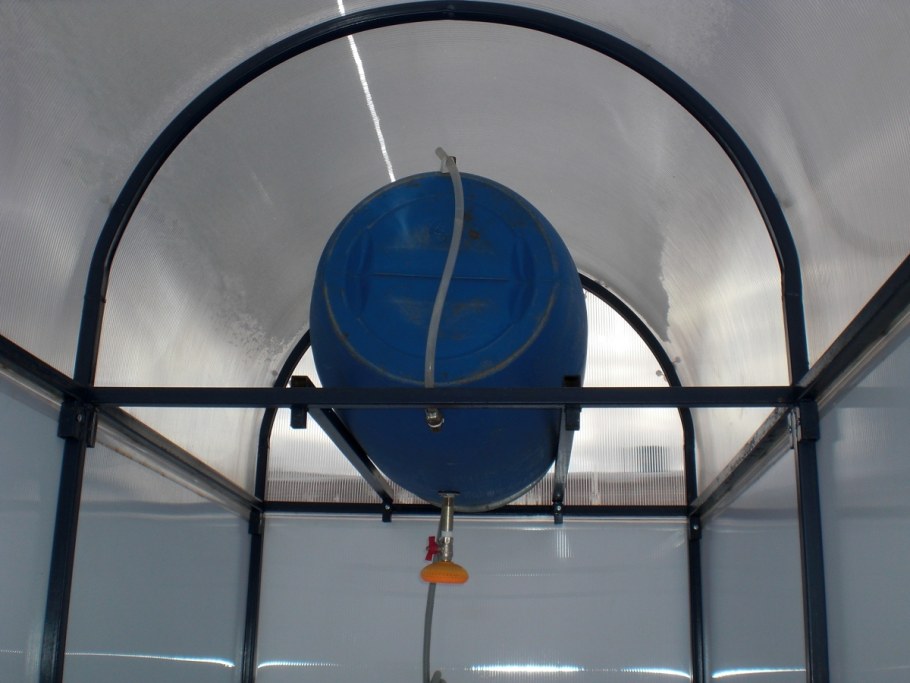 Бак для летнего душа чертеж