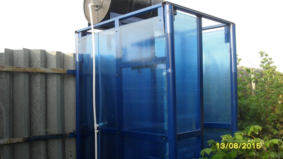 Душевая кабина для дачи эконом-095 АРП-б150