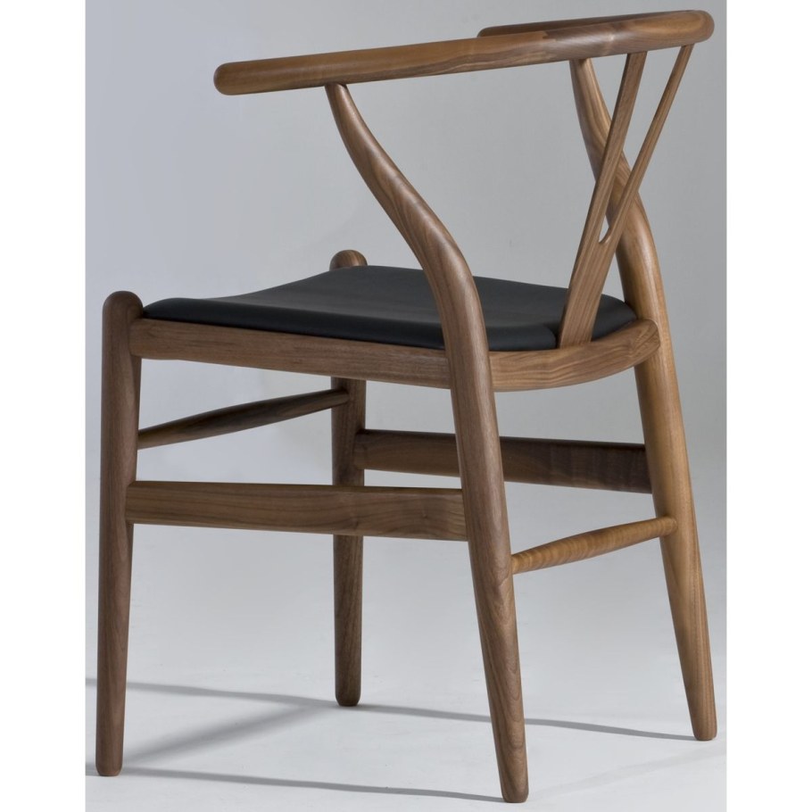 Стул n-218 Wishbone черный