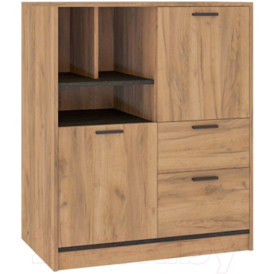 Стенка дуб крафт