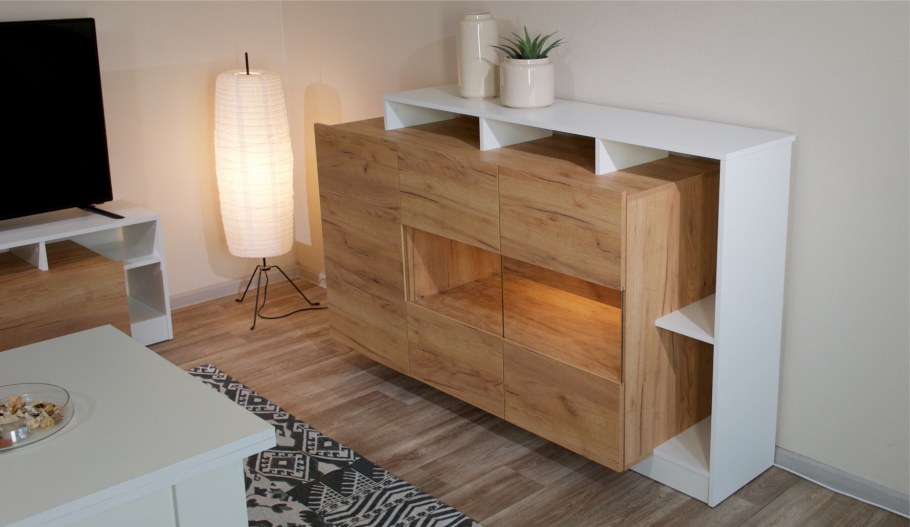 "Loft" тумба kom2d2s/150