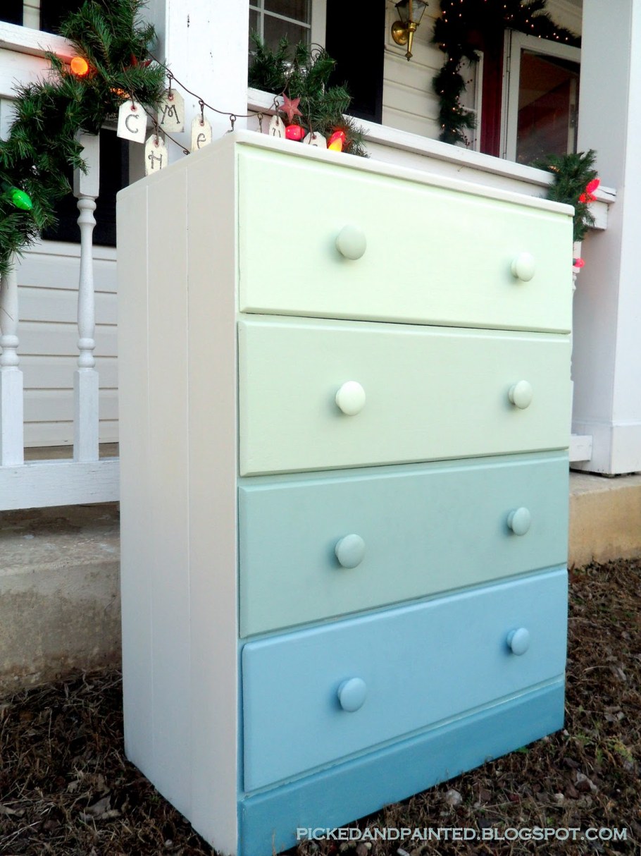 Перекраска комода