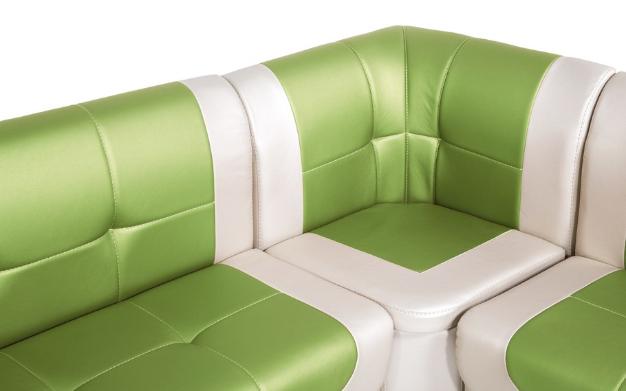 Кухонный диван Люксор черный