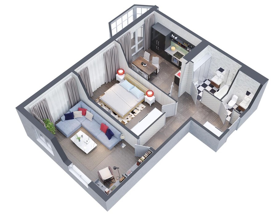 Евротрешка 55м