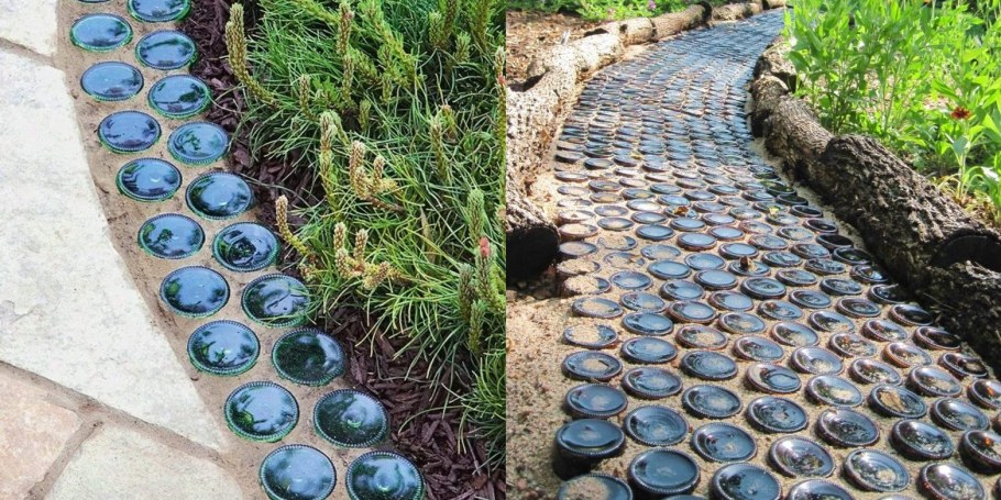 Деревянный бордюр для клумбы