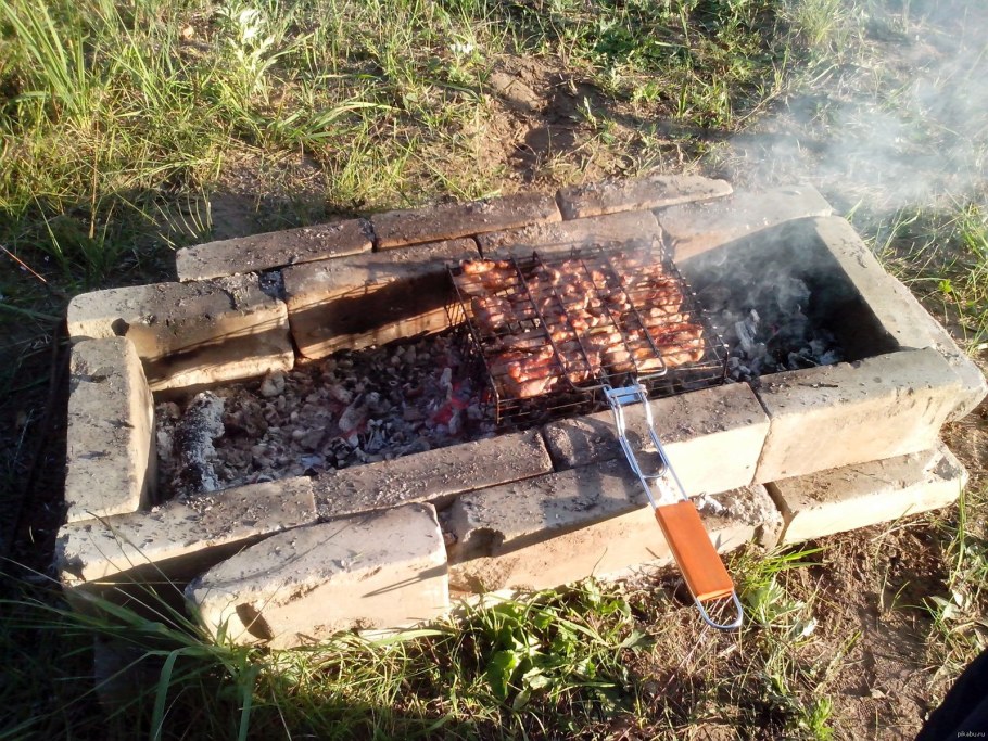 Мангал уличный для дачи