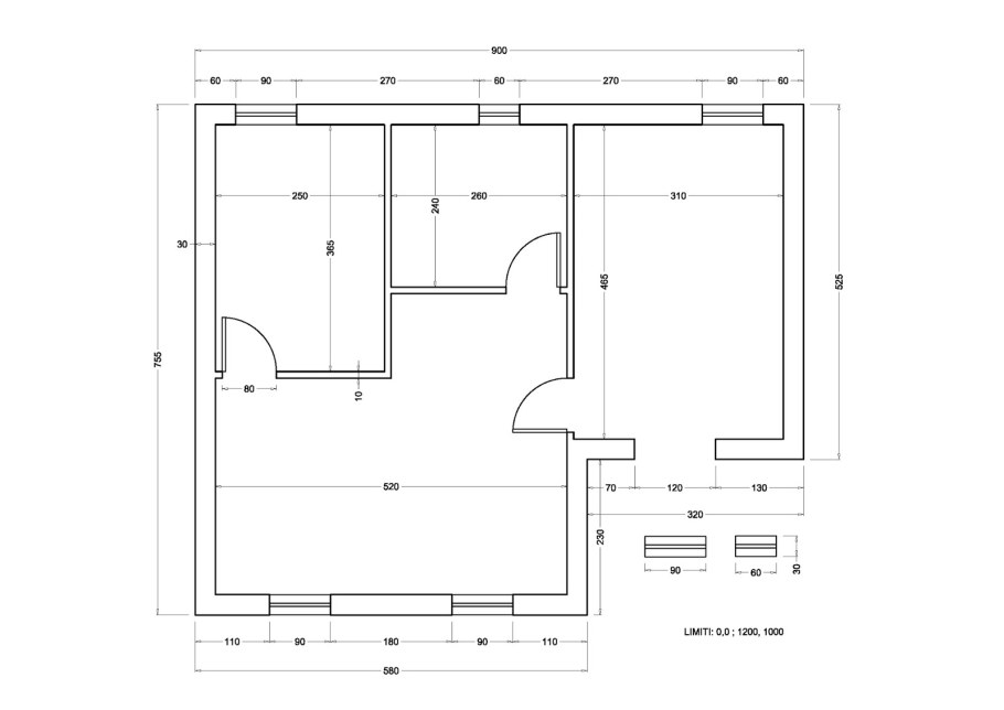 Условные обозначения на плане БТИ квартиры