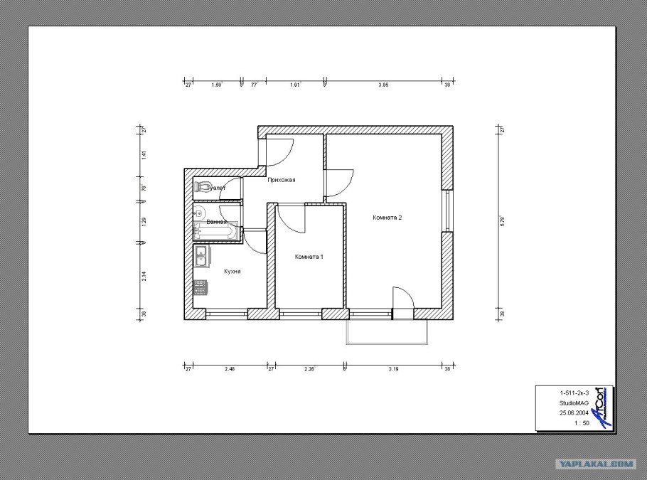 Планировочное решение квартиры