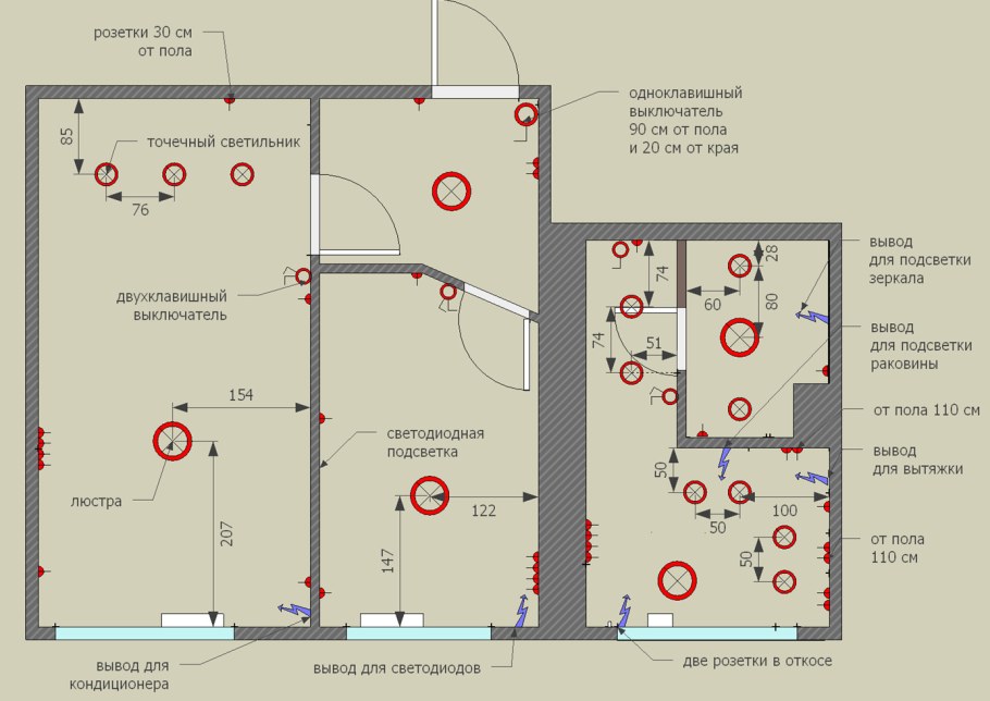 План здания чертеж AUTOCAD