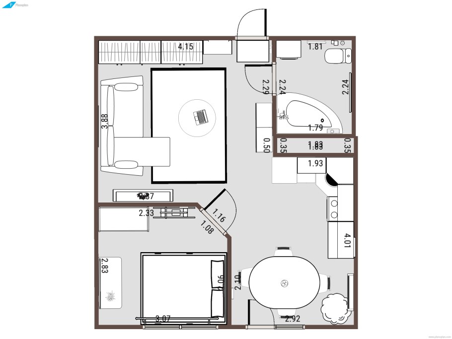 План дома для программы Sweet Home 3d