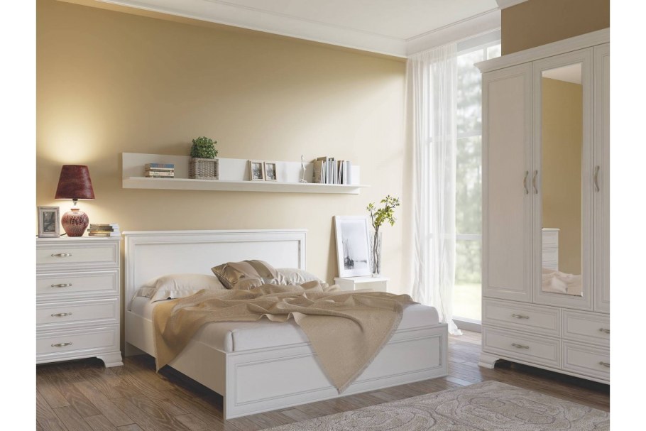 Спальный гарнитур Тиффани вудлайн кремовый