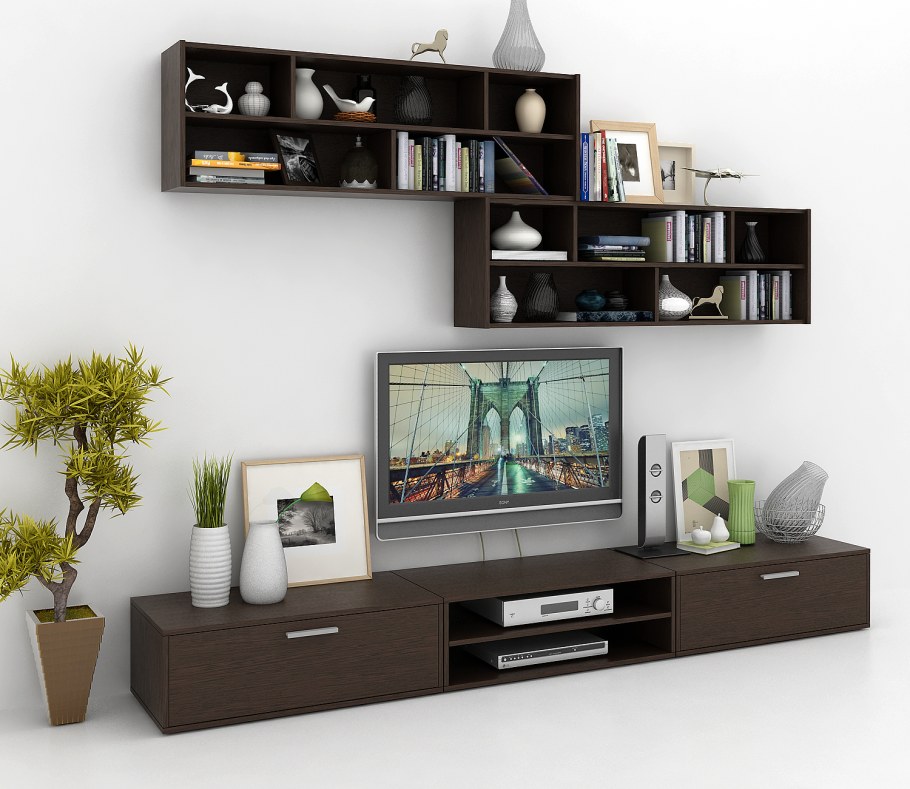 Стеллаж Арто 1 венге