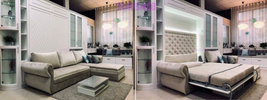 Диван-кровать-трансформер угловой 2020/2000