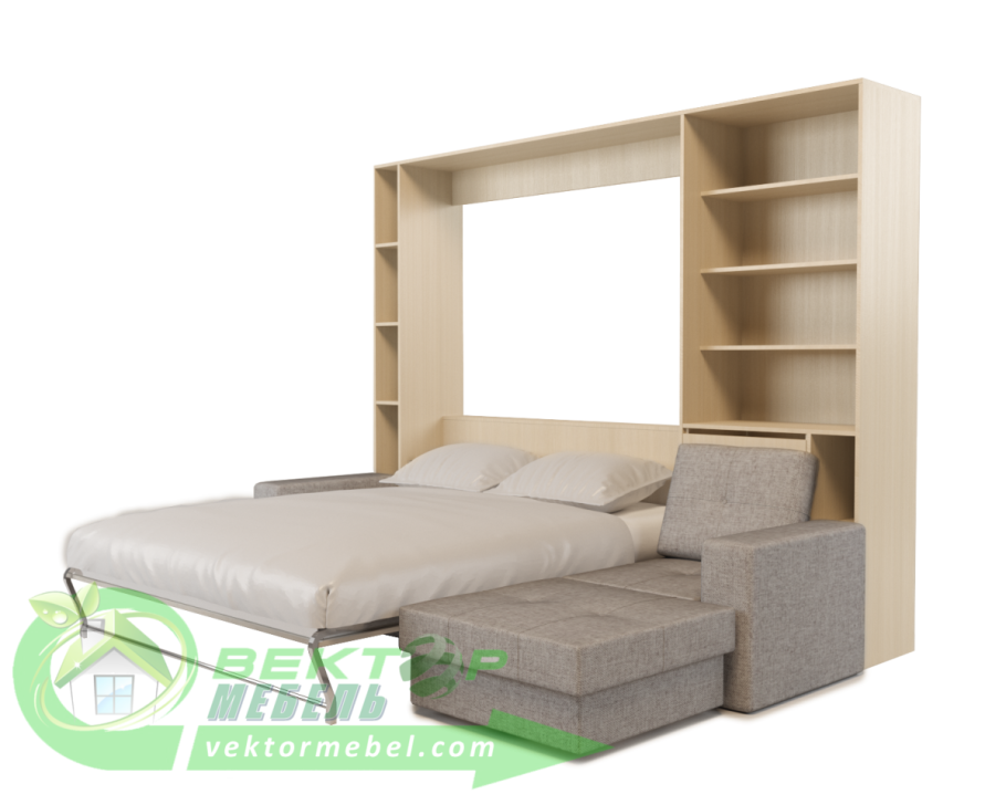 Модульная кровать двуспальная трансформер