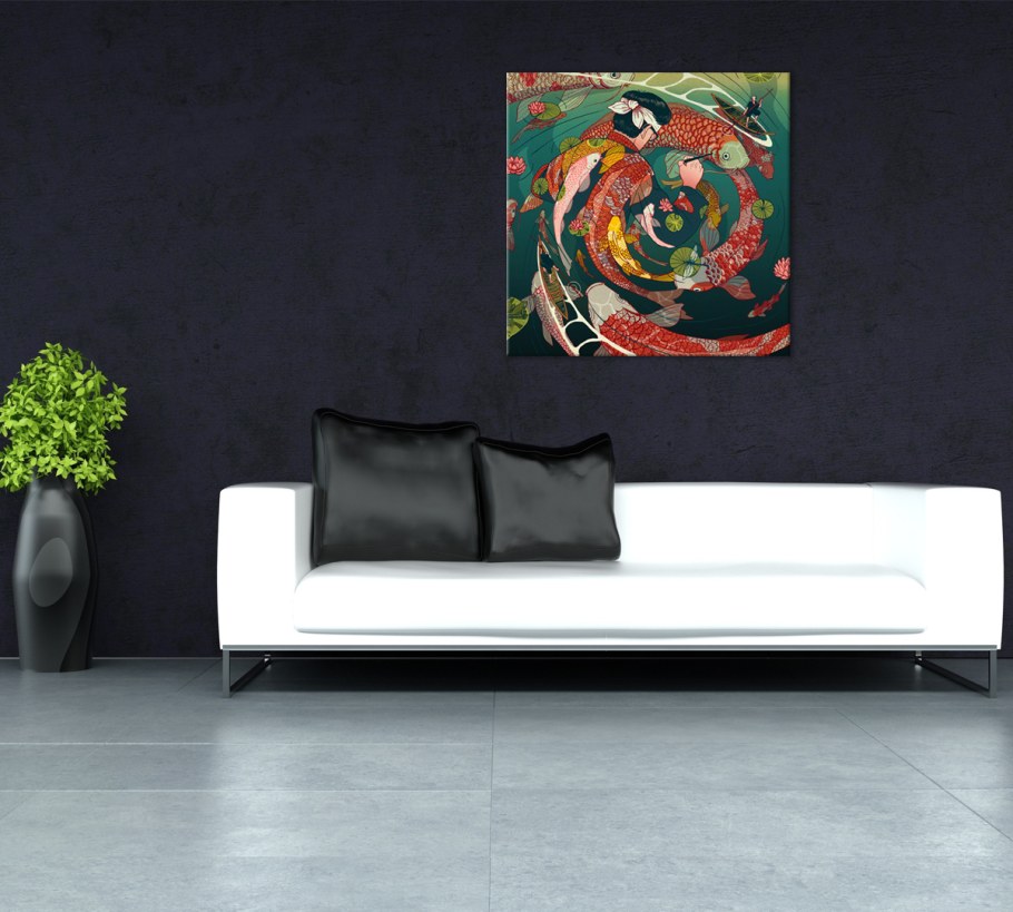 Диван в интерьере