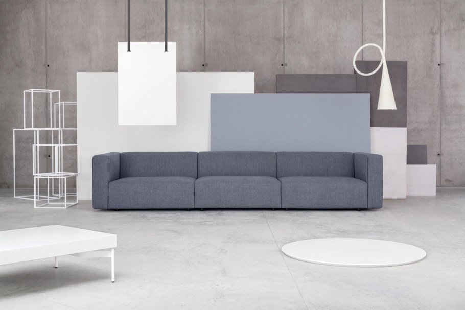 Диван Match Sofa прямой серый