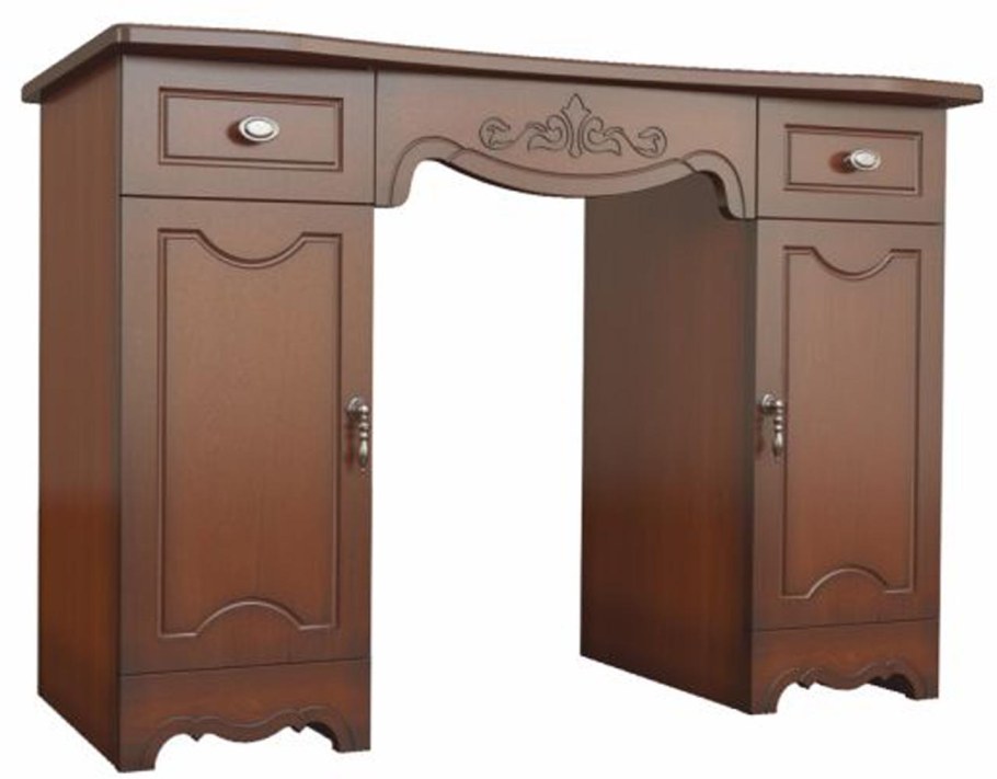 Макияжный стол Лотос белый