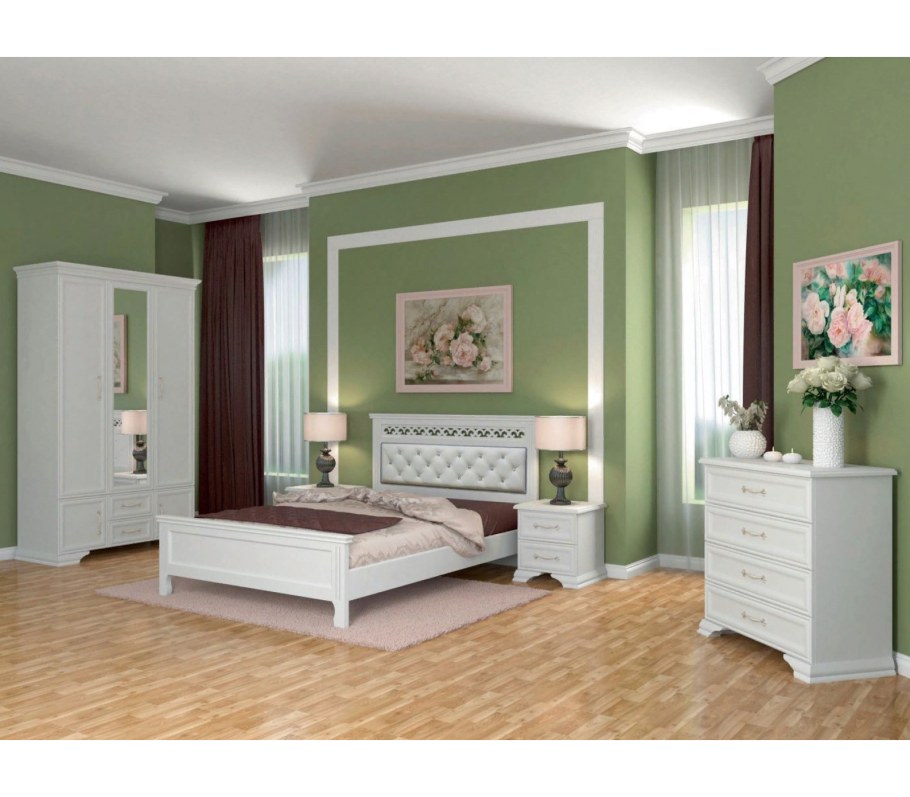 Грация(лак) комод 4ящ.+2дв.