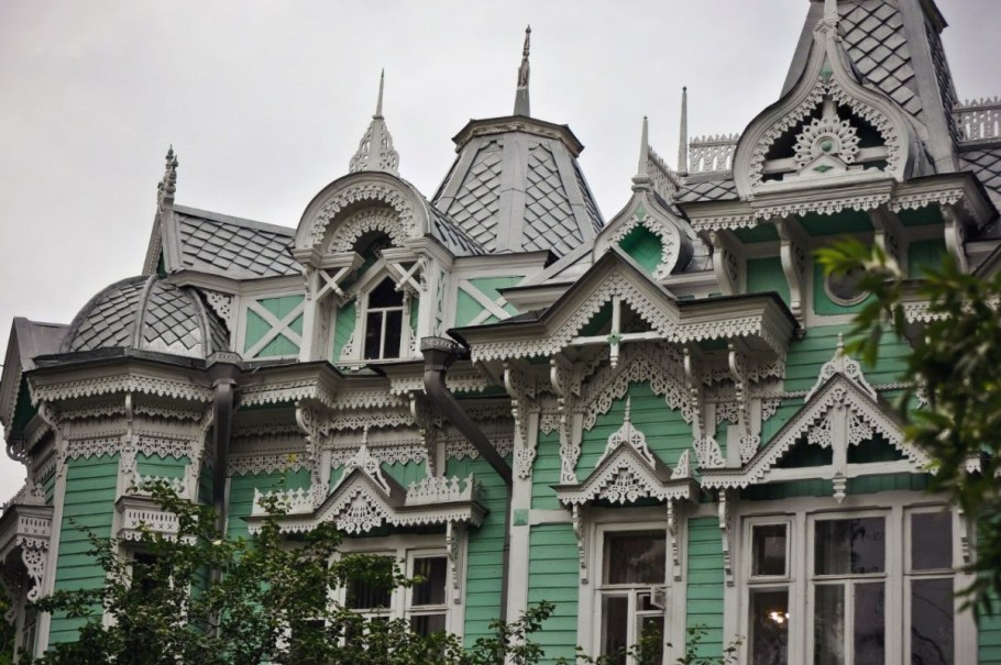 Томск деревянное зодчество