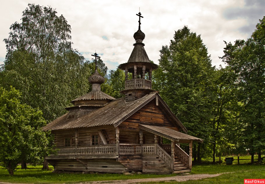 Деревянное зодчество Карелии храм святителя Иннокентия