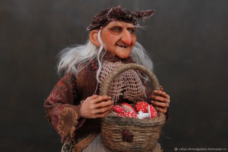 Текстильная кукла баба Яга мастер класс