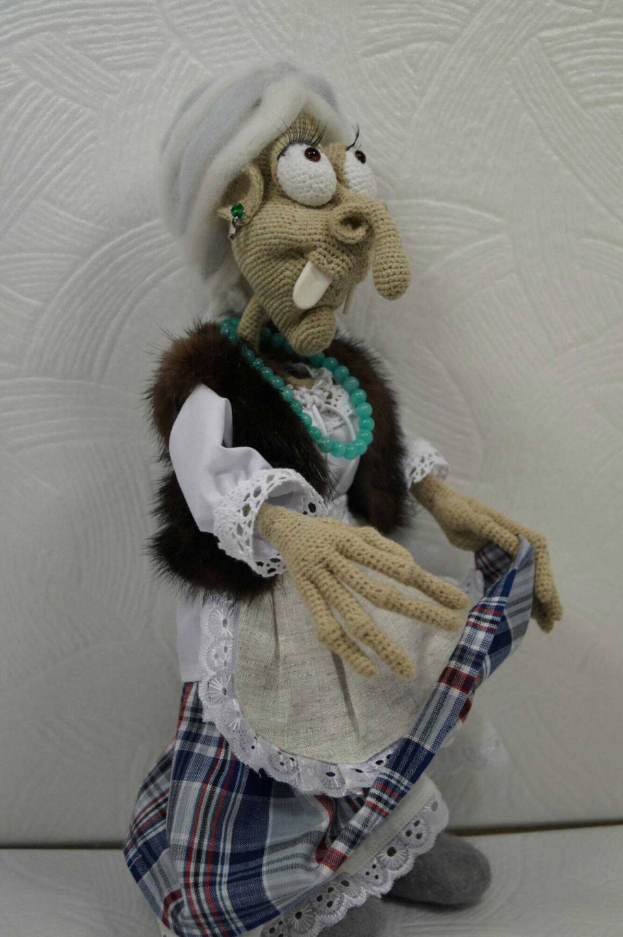 Баба Яга кукла Голенева