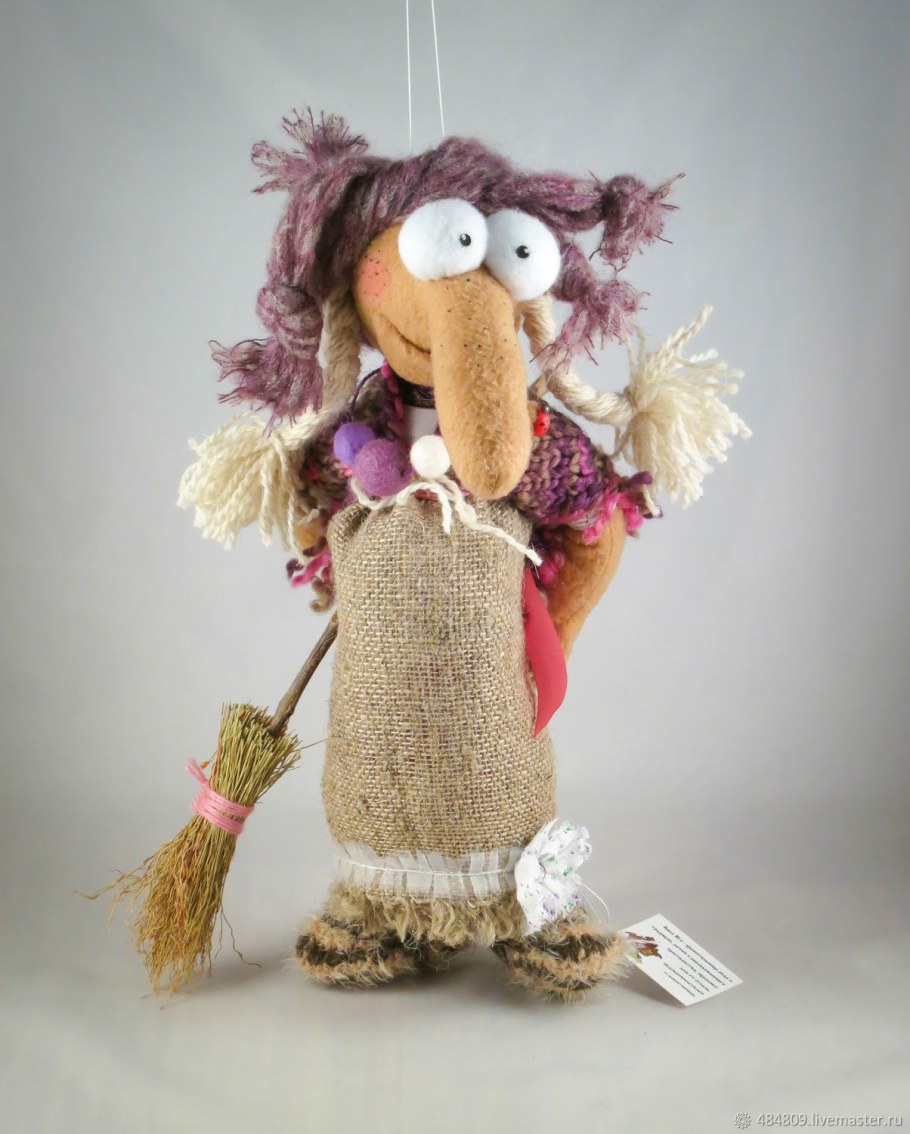 Кукла баба Яга Baba Yaga