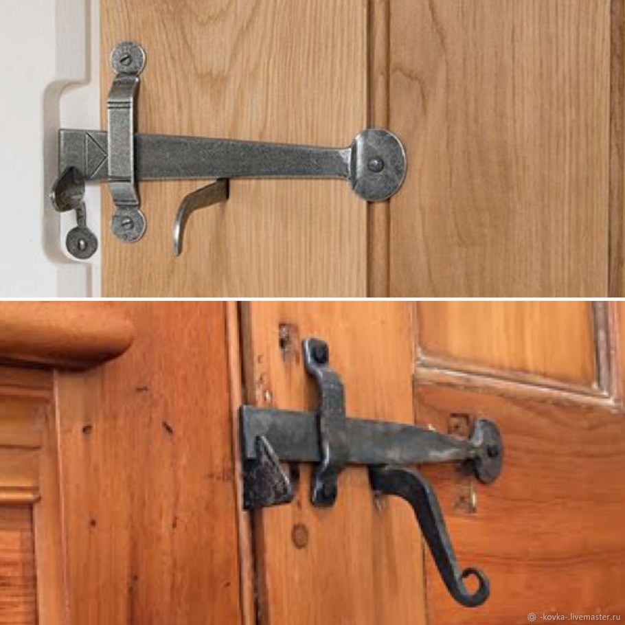 Самозахлопывающаяся щеколда