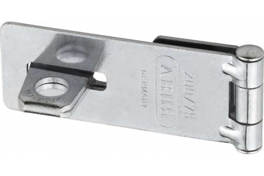 Петля для навесного замка 120х40х5 мм стальная проушина