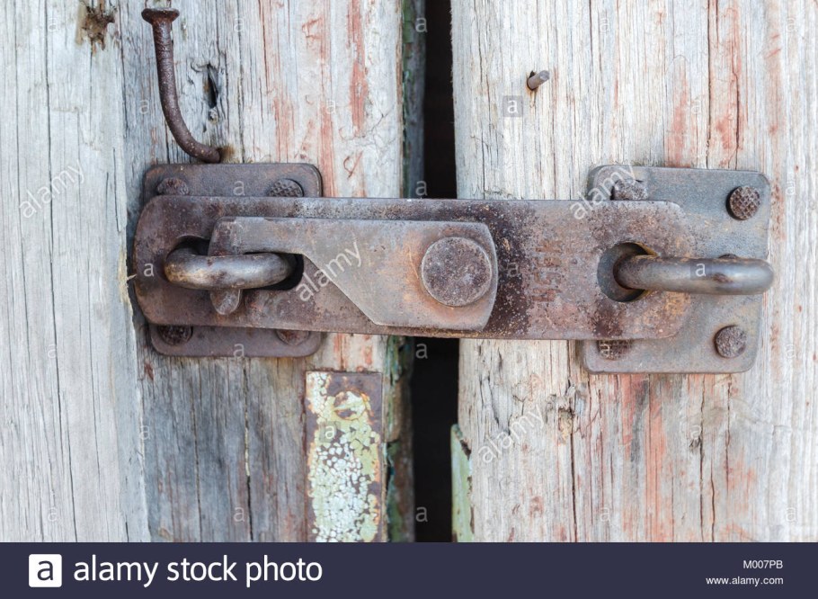 Задвижка для ворот с пружиной Alutex