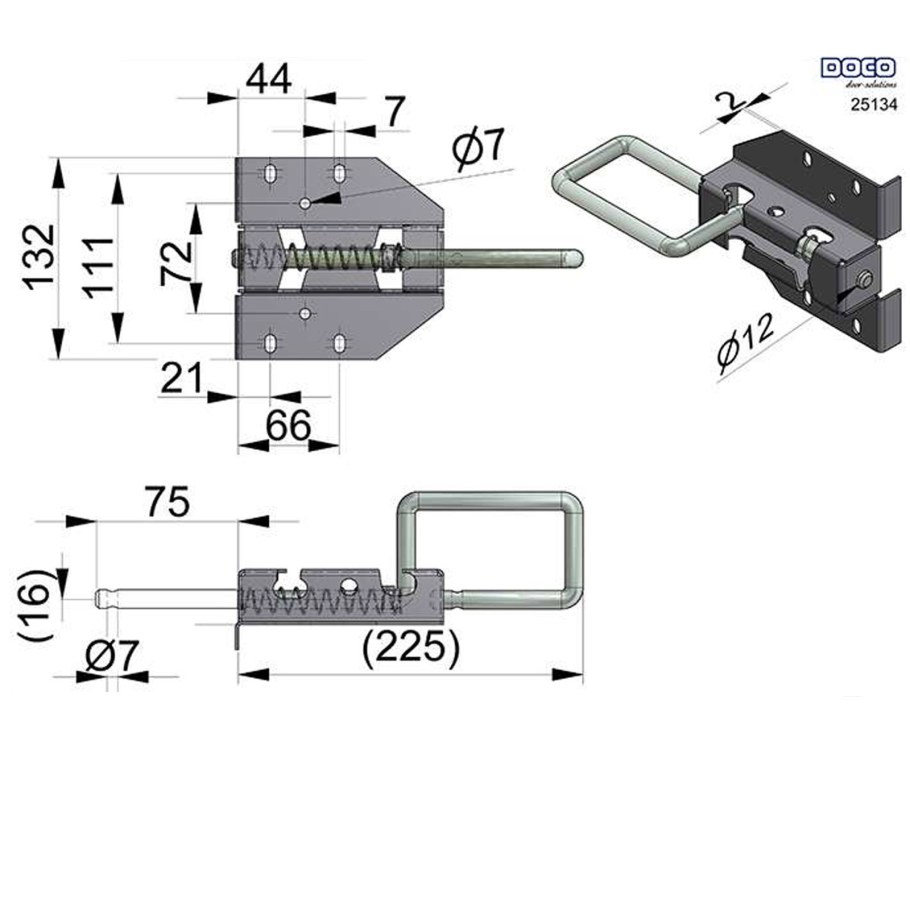 Задвижка для ворот 25315