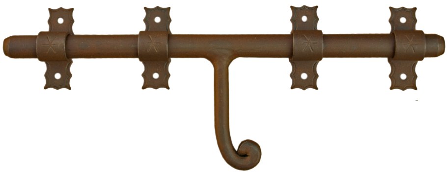 Кованые засовы для ворот