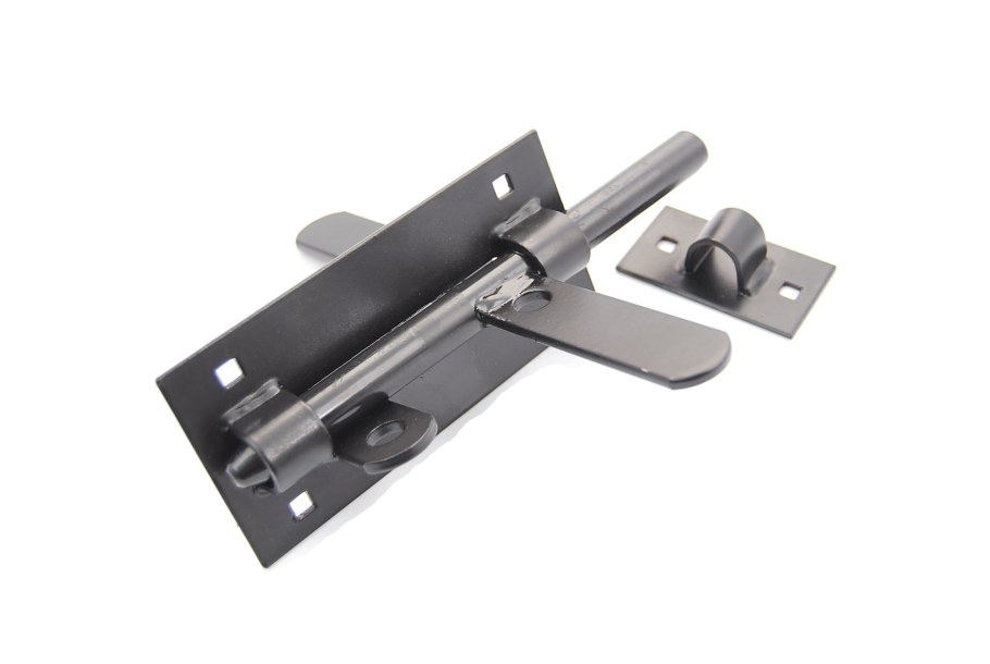 Защелка на калитку НОЭЗ ЗК-230-S черный матовый