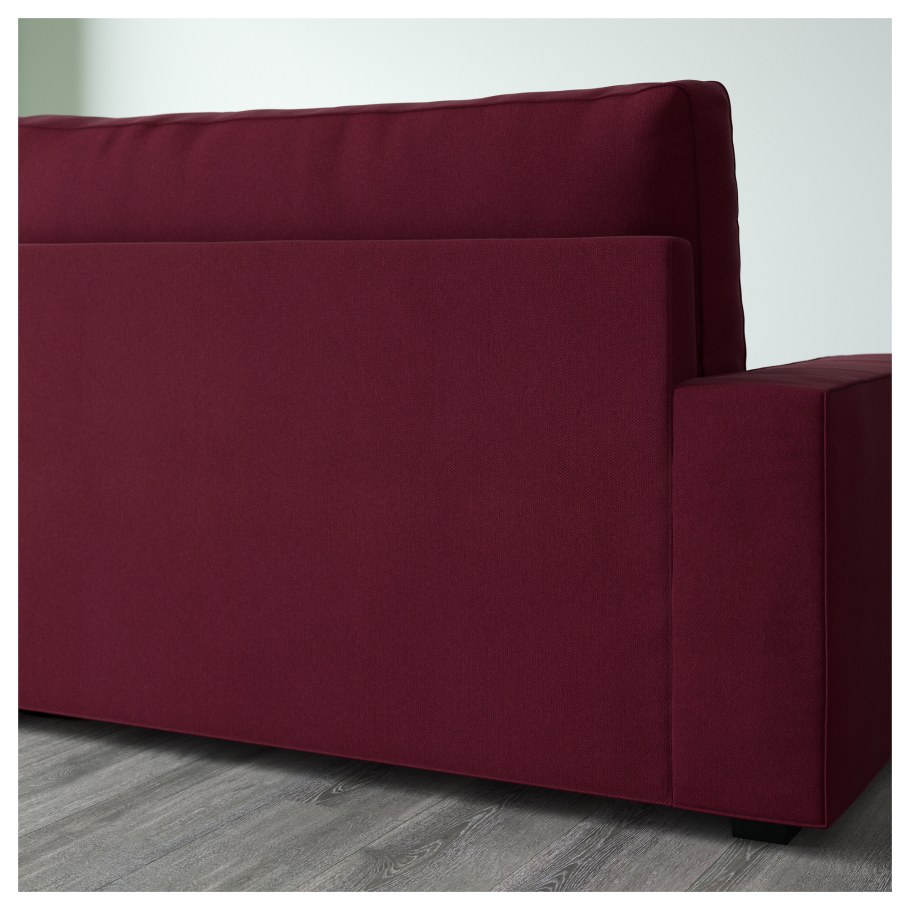 Икеа угловой диван ВИМЛЕ 3 местный серый