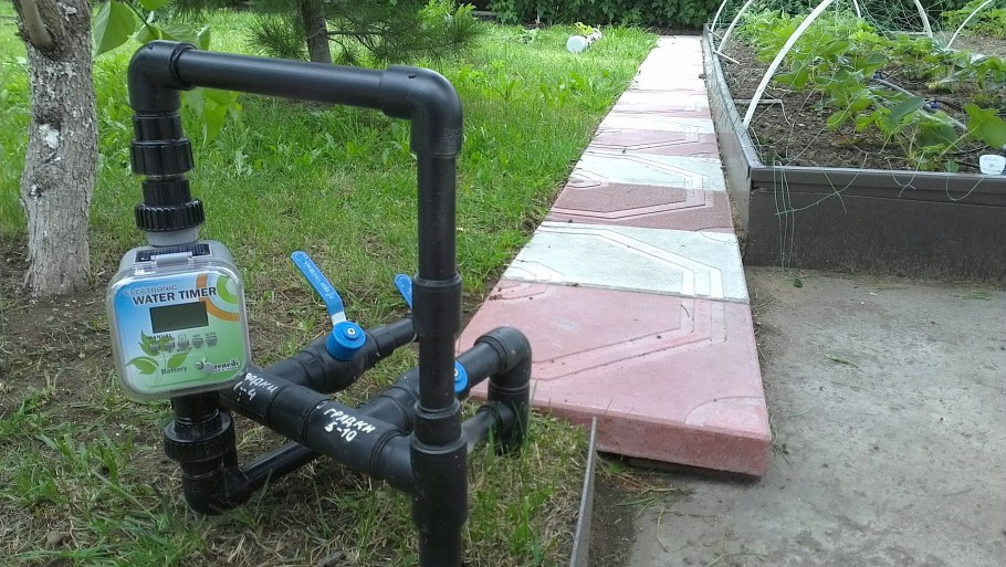 Система водоснабжения из труб ПНД