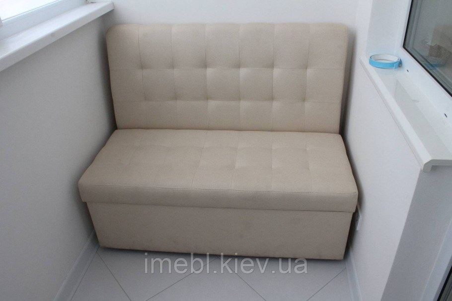 Ящик на балкон с сиденьем