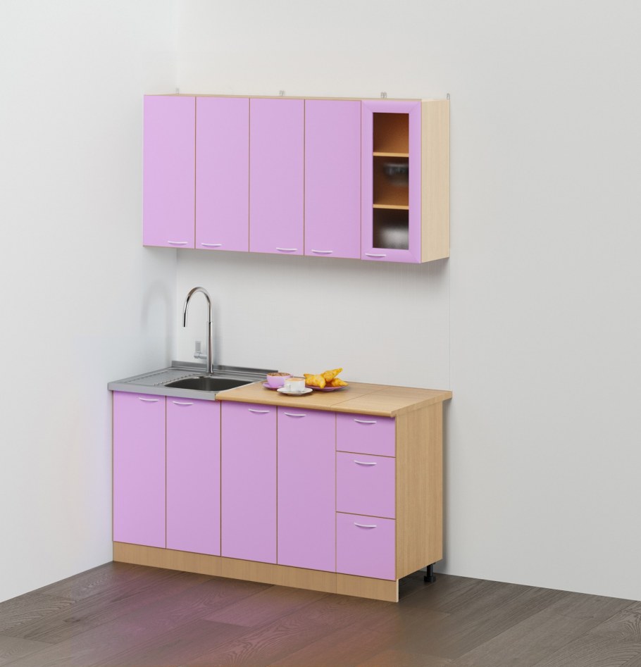 Кухня Алиса дуб сонома