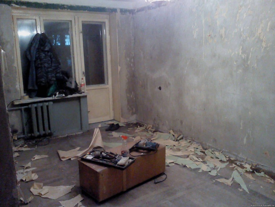 Комната без ремонта