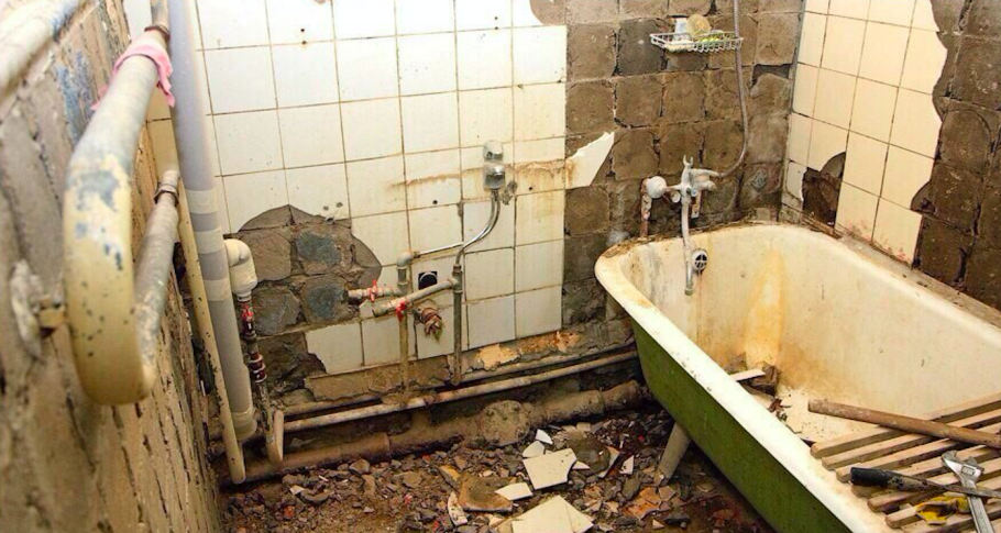 Ужасная ванная комната