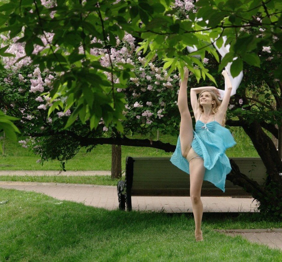 Фотосессия в парке летом