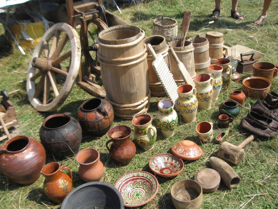 Глиняная посуда древней Руси