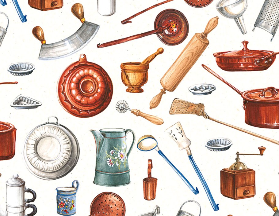 Старинные кухонные предметы