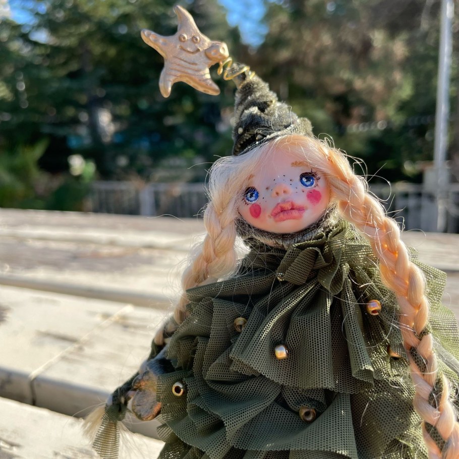 Интерьерная кукла елка