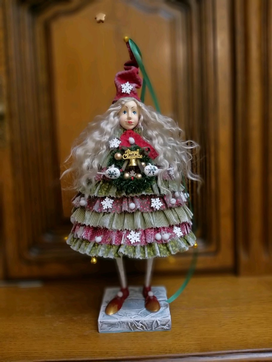 Авторская кукла елка