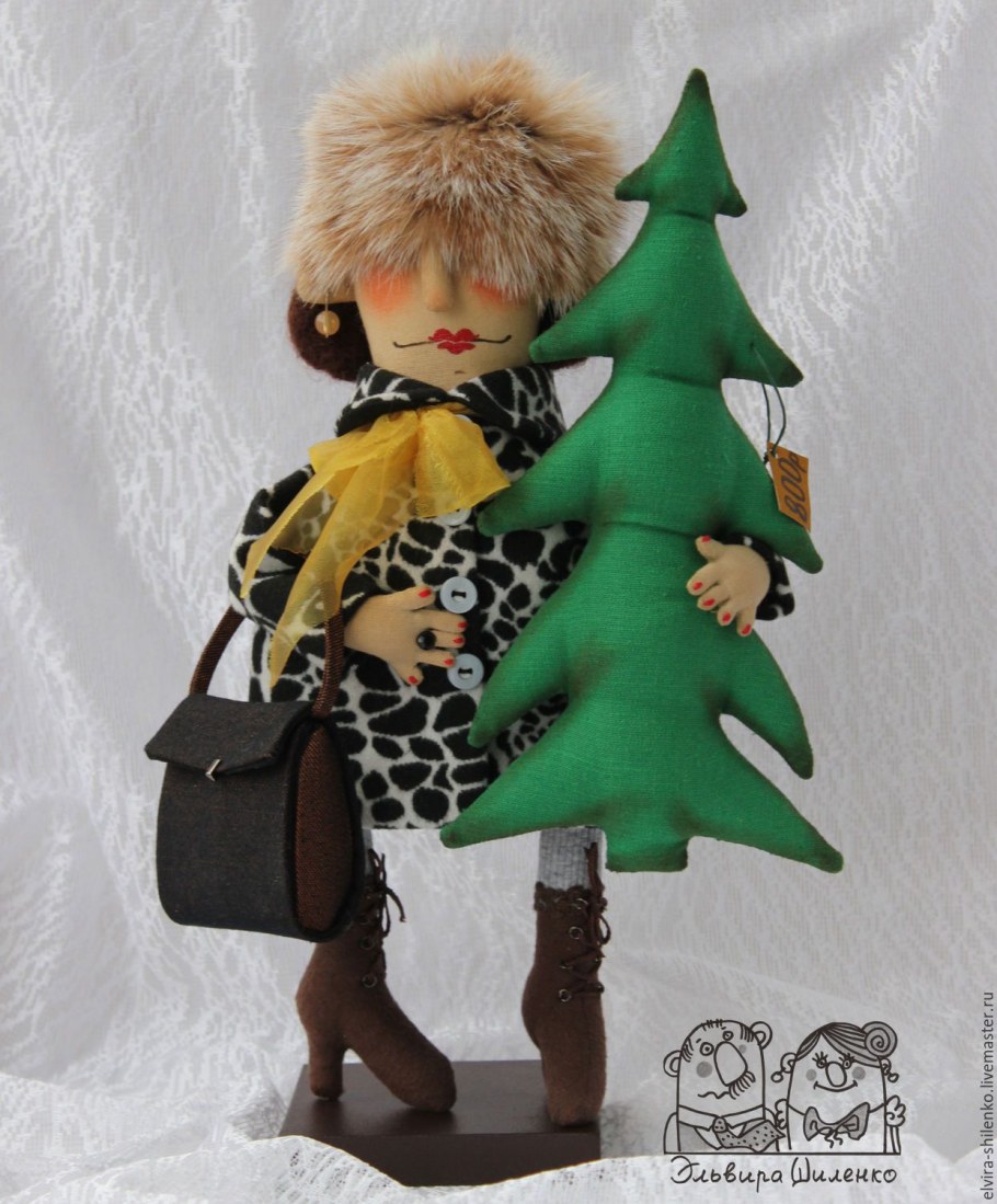 Новогодний Гном кукла