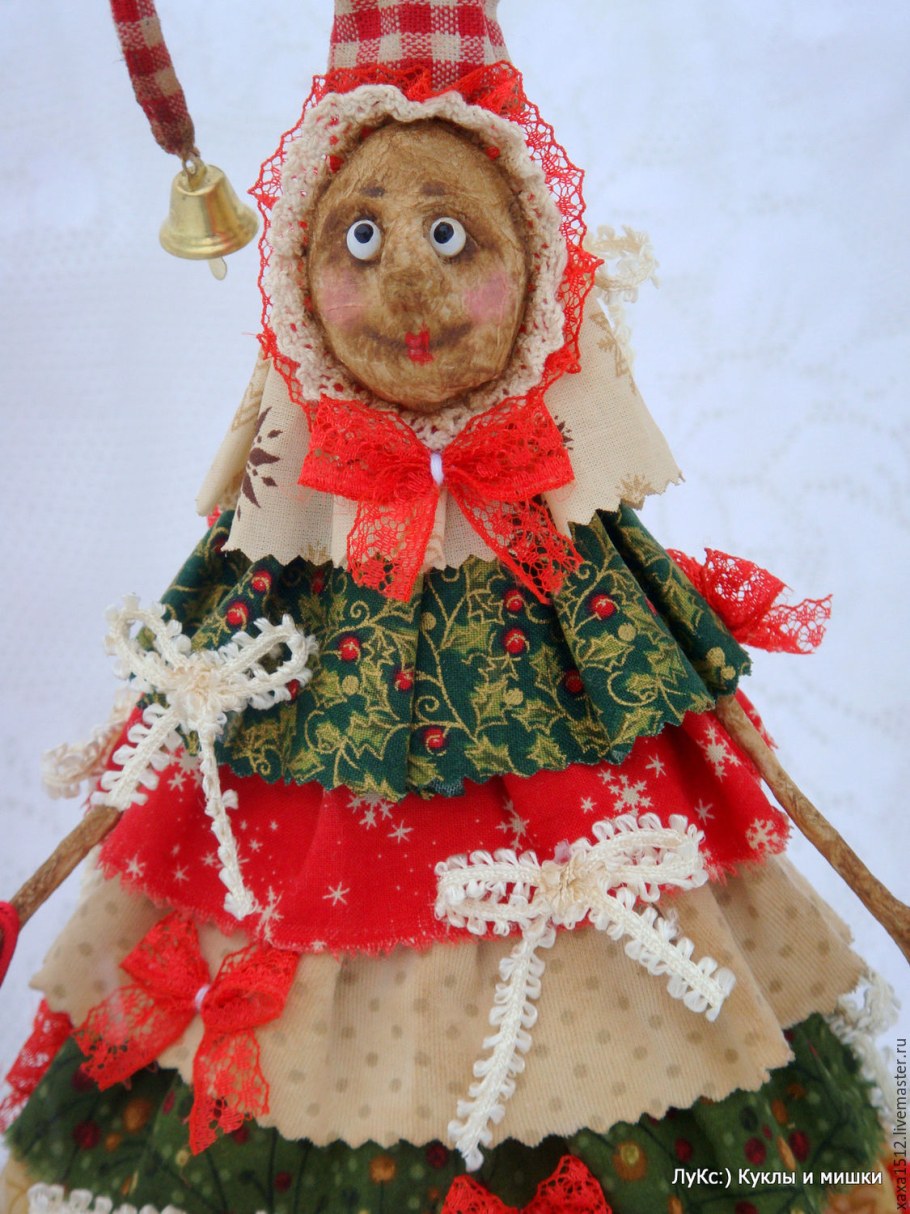 Куклы новогодние на елку