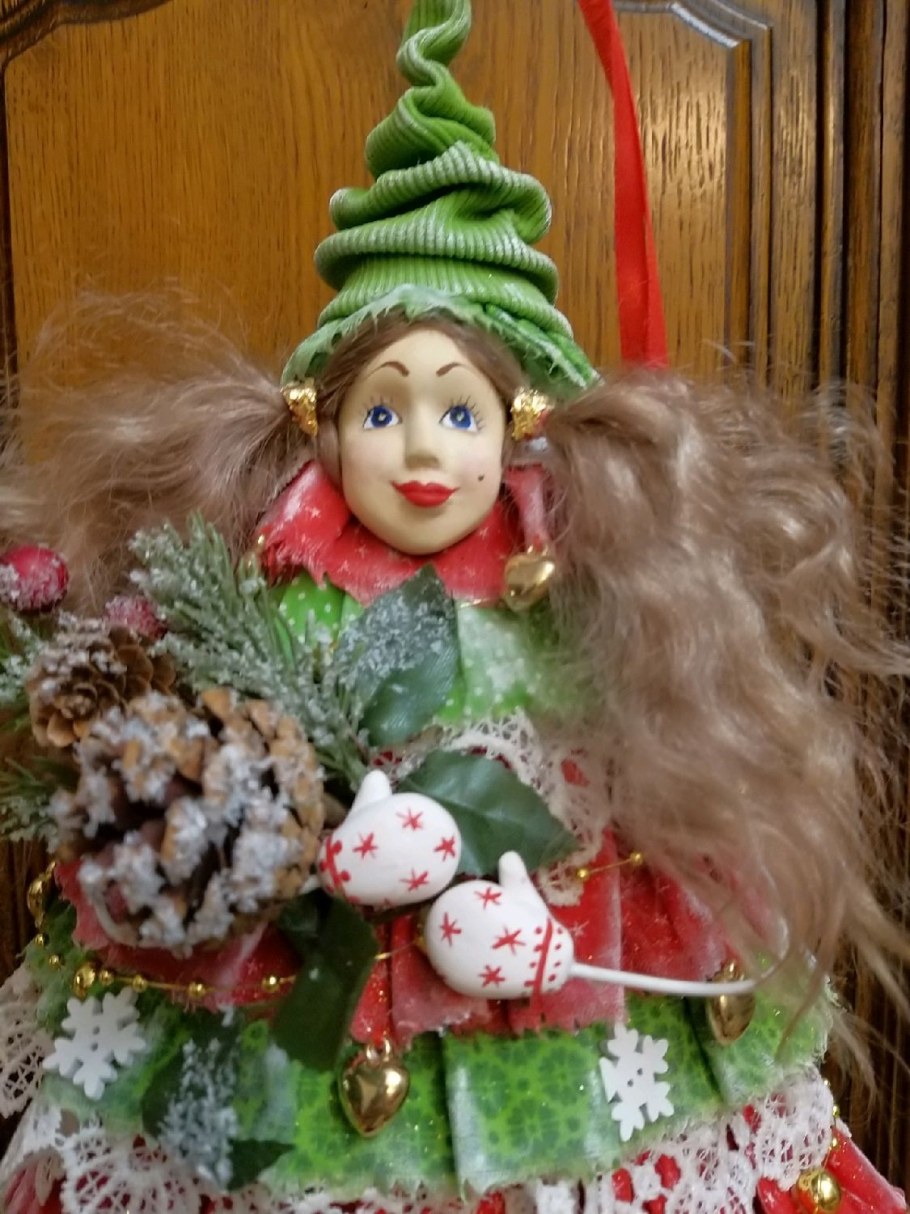 Интерьерная кукла Санта Клаус